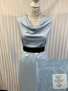 15373 Heather Tweed Knit Blue Haze