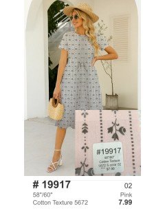 19917 Cotton Texture 5672 Pink