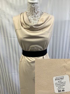 14797 Broadway Flowering Knit Embroidery Vanilla Crème