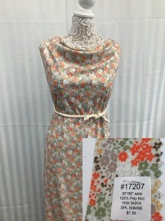 17207 YHX 5491A Off White orange green yellow