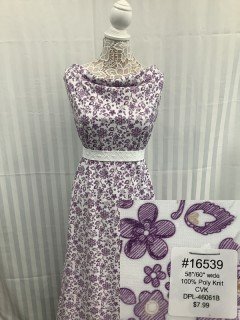 16539 CVK White Purple