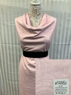 14952 Window Frost Knit Simple Pink 14952 Window Frost Knit Simple Pink