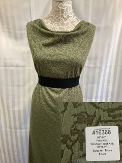 16366 Window Frost Knit Southern Moss