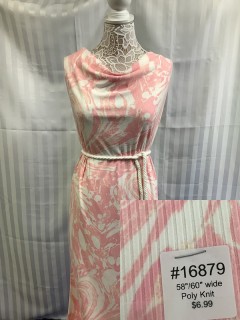16879 Poly Knit Pink