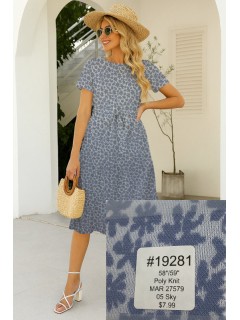 19281 Poly Knit Sky