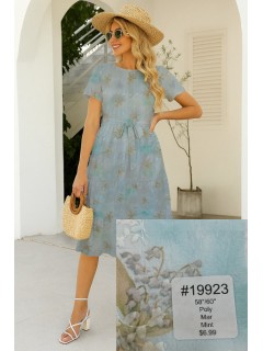 19923 Linen Rayon blend Pattern