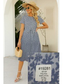19281 Poly Knit Sky