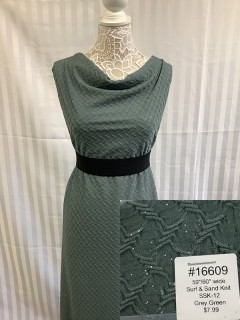 16609 Surf & Sand Knit Grey Green