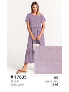 17635 100% Linen Orchid Mist 17635 100% Linen Orchid Mist