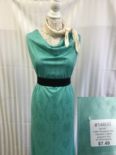 14600 Diamond Lattice Jacquard Knit