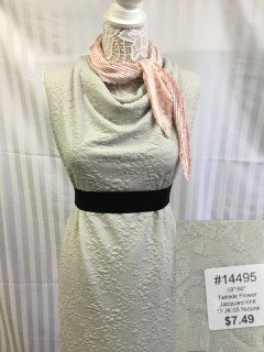 14495 Twinkle Flower Jacquard Knit