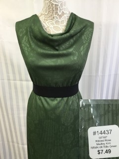 14437 Ribbed Rose Medley Knit 14437 Ribbed Rose Medley Knit