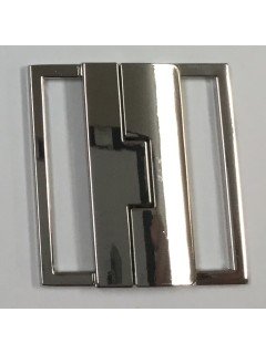 Buckle 212 2" Silver Metal Clasp