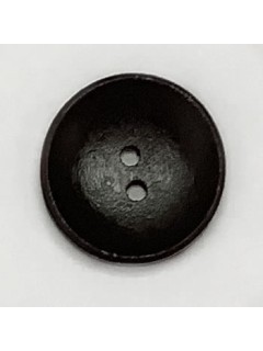 1494 Wooden Button Charcoal
