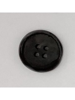 1523 Plastic Button Black