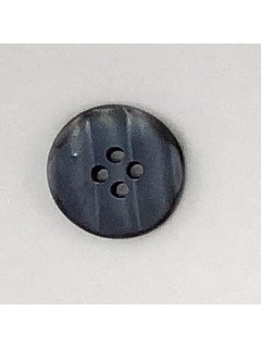 1517 Plastic Button Blue