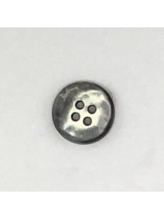 1518 Plastic Button Silver Gray