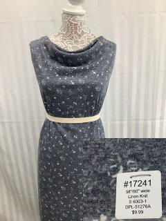 17241 Linen Knit S 6003-1 Gray