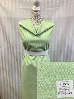 14985 Frost Square Knit Yellow Mist