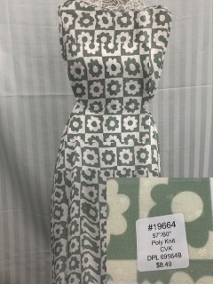 19664 Poly Knit Coral Dust