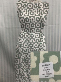 19664 Poly Knit Coral Dust
