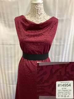 14954 Window Frost Knit Deep Port