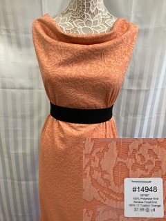 14948 Window Frost Knit Toased Orange