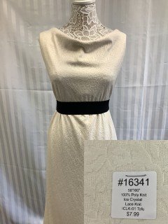 16341 Ice Crystal Lace Knit Tolu