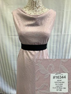 16344 Ice Crystal Lace Knit Misty Lilac