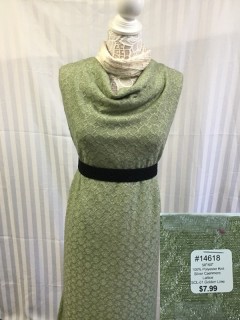 14629 Glitter Winter Branch Khaki