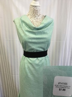 14165 Summer Embossed Glitter Knit