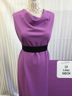 CBSK22 Crepe Back Satin Knit Lilac