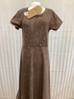 Brown Girls Dress size 4