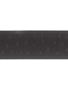 Ribbon 1.5" Dot Jacquard Black