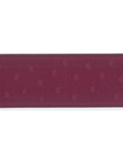 Ribbon 1.5" Dot Jacquard Burgandy