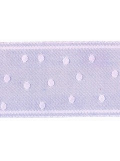 Ribbon 1.5" Dot Jacquard Lavender