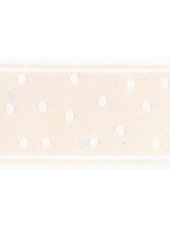 Ribbon 1.5" Dot Jacquard Pink