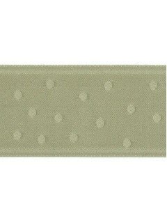 Ribbon 1.5" Dot Jacquard Sage