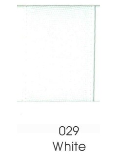 Ribbon 1.5" Single Face Satin 029 White