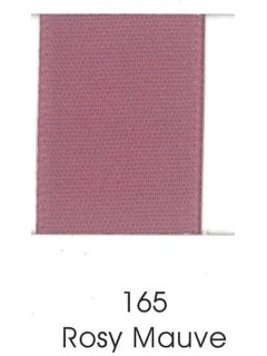 Ribbon 1.5" Single Face Satin 165 Rosy Mauve