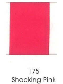 Ribbon 1.5" Single Face Satin 175 Shocking Pink