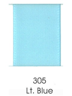 Ribbon 1.5" Single Face Satin 305 Light Blue