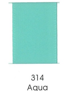 Ribbon 2" Single Face Satin 314 Aqua