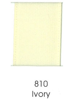 Ribbon 2" Single Face Satin 810 Ivory