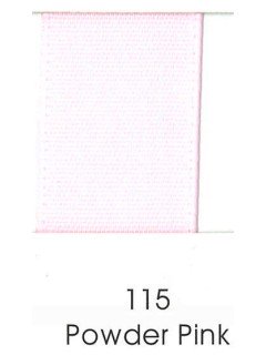 Ribbon 2" Single Face Satin 115 Powder Pink