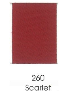 Ribbon 2" Single Face Satin 260 Scarlet