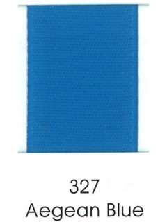 Ribbon 1.5" Single Face Satin 327 Aegean Blue