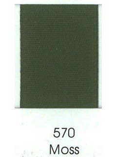 Ribbon 1.5" Single Face Satin 570 Moss