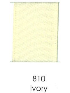 Ribbon 2" Single Face Satin 810 Ivory