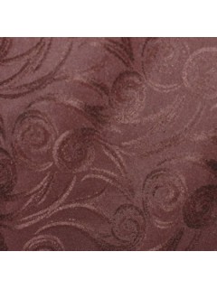 Swirl Tablecloth Fabric-Burgandy